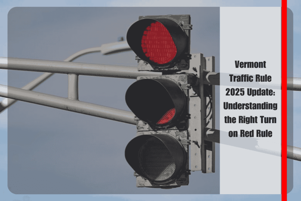 Vermont Traffic Rule 2025 Update Understanding the Right Turn on Red Rule