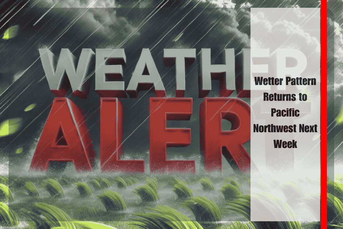Wetter Pattern Returns to Pacific Northwest Next Week