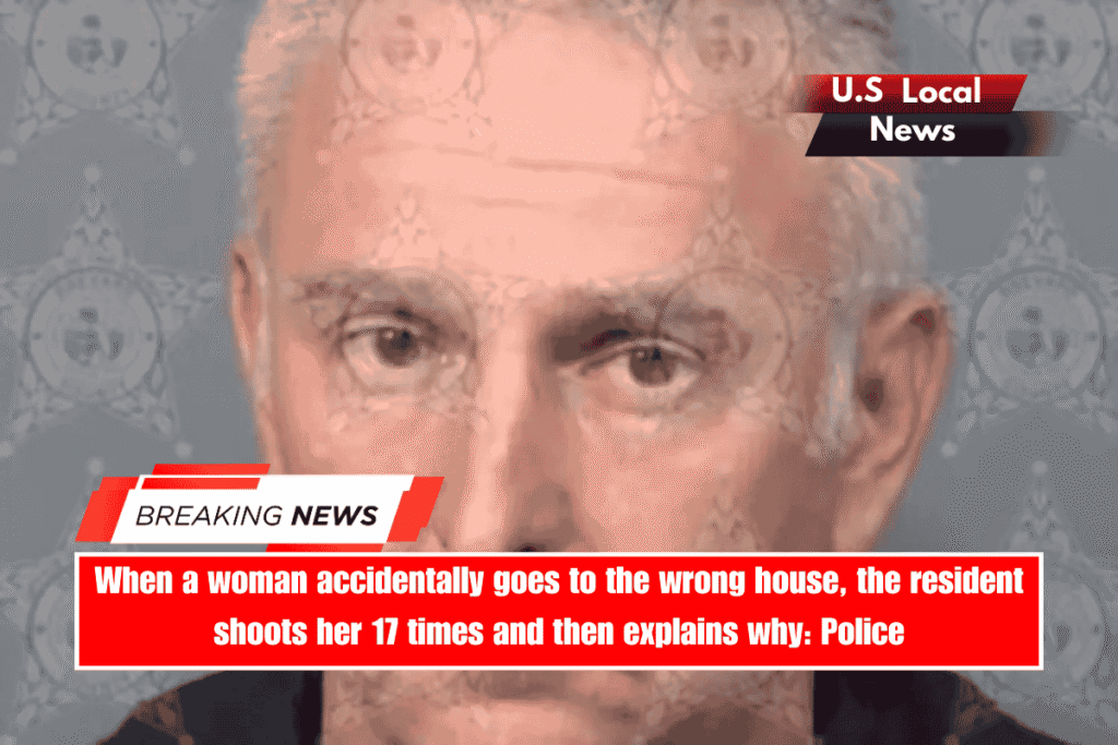 When a woman accidentally goes to the wrong house, the resident shoots her 17 times and then explains why Police