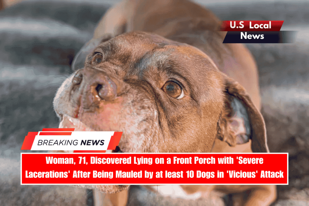 Woman, 71, Discovered Lying on a Front Porch with 'Severe Lacerations' After Being Mauled by at least 10 Dogs in 'Vicious' Attack