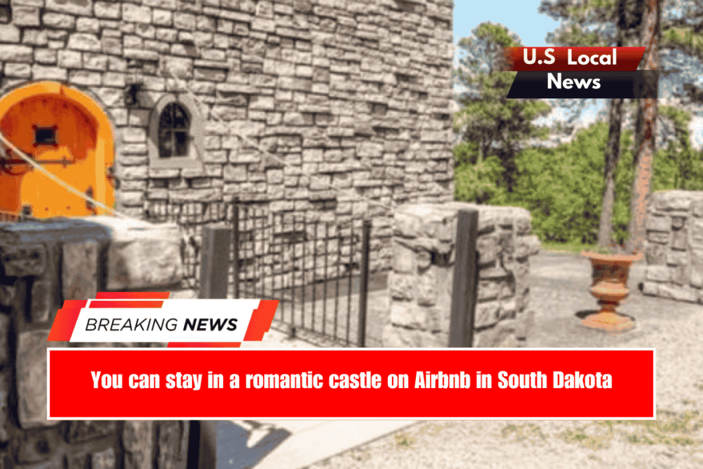You can stay in a romantic castle on Airbnb in South Dakota